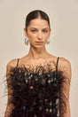 ASTRO DRESS - BLACK MULTI