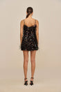 ASTRO DRESS - BLACK MULTI